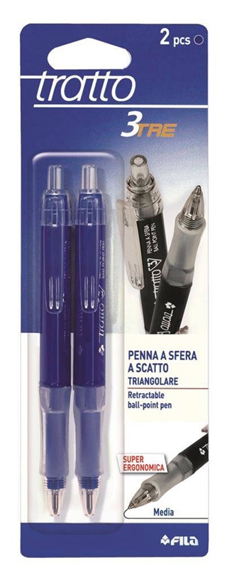 Tratto Tre Confezione da 2 Penne